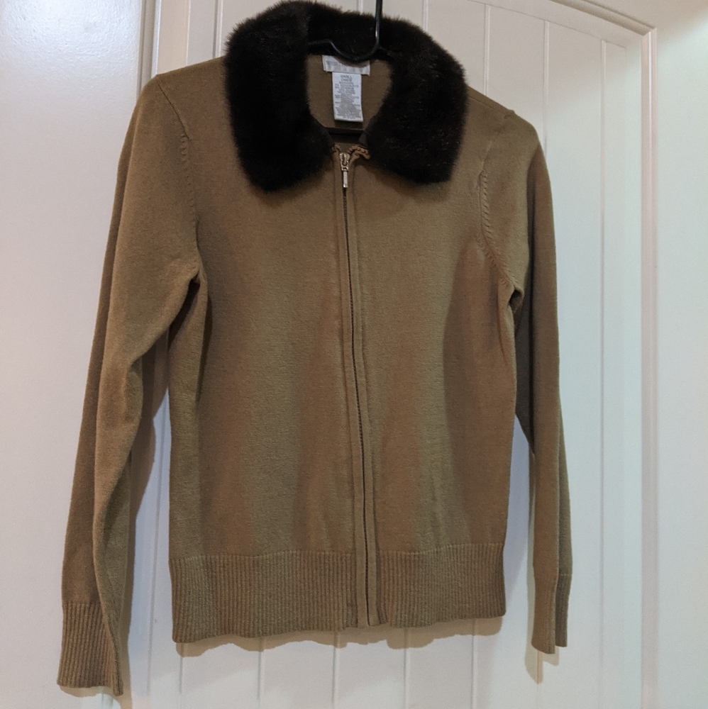Faux Fur Sweater